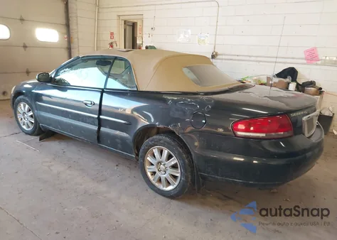 2004 Chrysler Sebring Limited from USA, damaged, VIN 1C3EL65R74N175897